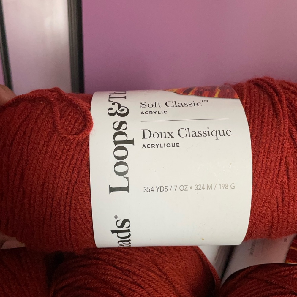 Soft Classic Yarn by Threads color: Clay - Picture 3 of 6
